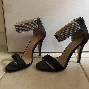 Torrid - Black heels with ankle strap